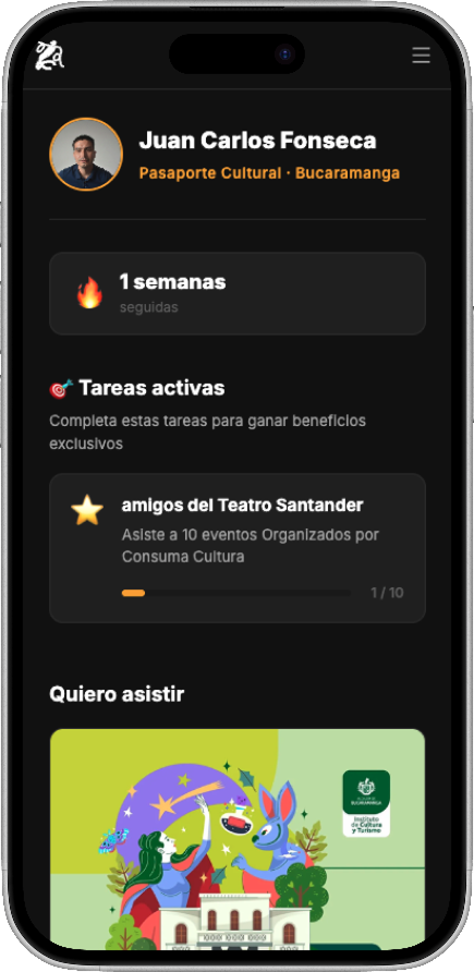 Pasaporte — móvil