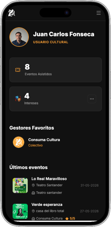 Perfil — móvil